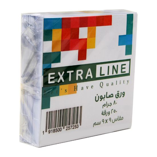 صورة ورق صابون اكستر لاين 9*9 250 ورقه 80جرام