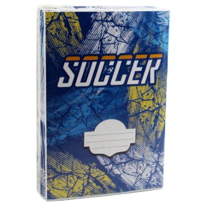 صورة كشكول مسطر ورق أبيض شكلsoccer  100 ورقة – اكسترا لاين بندة 6