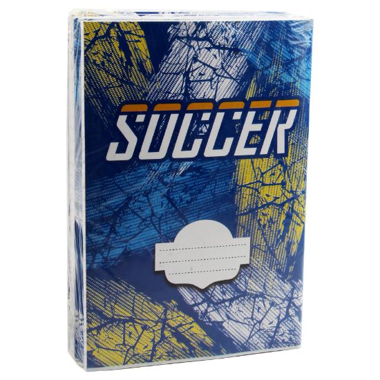 صورة كشكول مسطر ورق أبيض شكلsoccer  100 ورقة – اكسترا لاين بندة 6