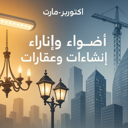 صورة لقسم إنارة وإنشاءات